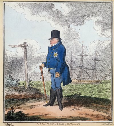 The Way to Bushey by George Cruikshank